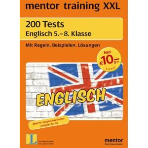 Angela Einberger - 200 Tests Englisch 5. - 8. Klasse - Buch: Mit Regeln, Beispielen, Lösungen