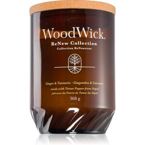 Woodwick Renew Ginger & Tumeric Duftkerze mit Holzdocht 368 g