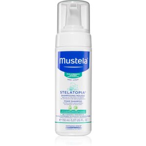 Mustela Bébé Stelatopia Schaum Shampoo für Kinder ab der Geburt 150 ml