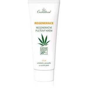 Cannaderm Regeneration Cream for dry and sensitive skin regenerierende Creme für trockene und empfindliche Haut 75 g