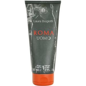 Laura Biagiotti Roma Uomo for men Duschgel für Herren 200 ml