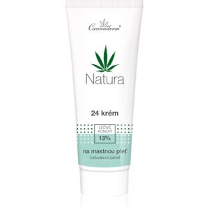 Cannaderm Natura Cream for Oily Skin Tages und Nachtkrem für fettige Haut 75 g