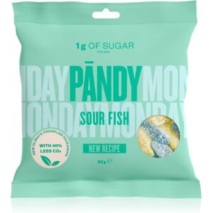 Pändy Candy Sour Fish Geleebonbons ohne Zuckerzusatz 50 g
