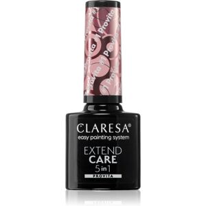 Claresa Extend Care 5 in 1 Provita Basislack für Gelnägel mit regenerierender Wirkung Farbton 1 5 g