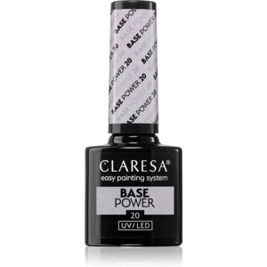 Claresa UV/LED Base Power Basislack für Gelnägel Farbton 20 5 g