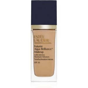 Estée Lauder Futurist Aqua Brilliance™ Makeup SPF 20 Hydratisierendes Make Up Farbton 3W0 Warm Créme 30 ml
