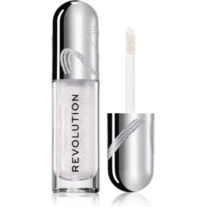 Makeup Revolution Metallic Muse Glitter Muse Flüssig-Lidschatten mit Glitter Farbton Silver 3.5 ml