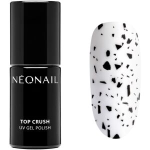 NEONAIL Top Crush Überlack für den Gebrauch mit einer UV/LED-Lampe Farbton Black Gloss 7,2 ml