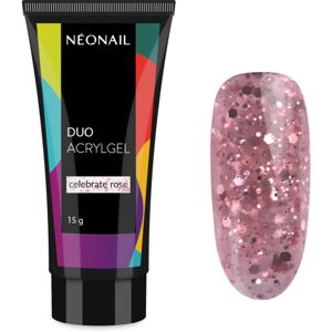 NEONAIL Duo Acrylgel Celebrate Rose Gel für die Nagelmodellage 15 g