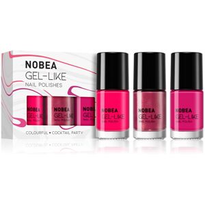 NOBEA Colourful Cocktail Party Set nail polish set Cocktail Party