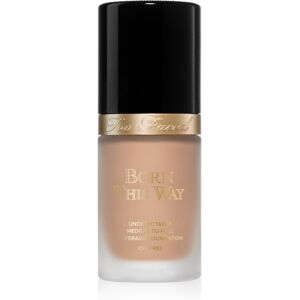 Too Faced Born This Way Flawless Coverage Natural Finish Foundation deckendes Make-up für ein natürliches Aussehen Farbton Porcelain 30 ml