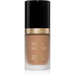 Too Faced Born This Way Flawless Coverage Natural Finish Foundation deckendes Make-up für ein natürliches Aussehen Farbton Light Beige 30 ml