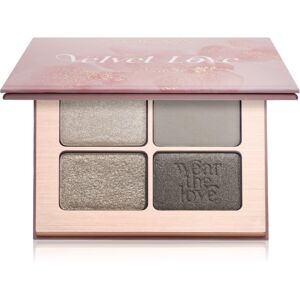 ZOEVA Velvet Love Eyeshadow Quad Lidschattenpalette Farbton Smoky Sultry Eyes 4x1,5 g