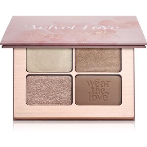 ZOEVA Velvet Love Eyeshadow Quad Lidschattenpalette Farbton Beautiful Bright Eyes 4x1,5 g
