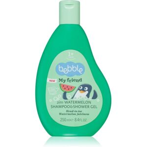Bebble Strawberry Shampoo & Shower Gel Watermelon Shampoo & Duschgel 2 in 1 für Kinder 1+ 250 ml