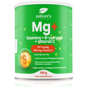 Natures Finest Guarana & Magnesium & B-complex & Vitamin C Mineral- und Vitaminkomplex ohne Zucker 150 g