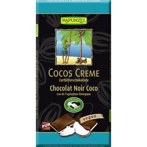 Rapunzel Cocos Creme BIO Bitterschokolade mit Kokos 100 g