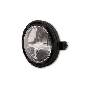 HIGHSIDER 5 3/4 Zoll LED-Scheinwerfer FRAME-R2 JACKSON, schwarz, seitliche Befestigung Schwarz