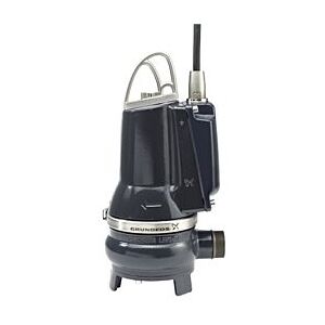 Grundfos Schmutzwasserpumpe 96877508 230 V, 10 m, Grauguss, 50.06.E.2.1.502, R 2 AG