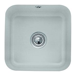 Villeroy und Boch Unterbauspüle 670302KD mit Ablaufgarnitur, Exzenterbetätigung, Befestigungssatz, Fossil