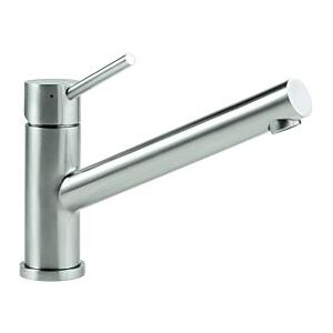 Villeroy und Boch Küchenarmatur Como 925111LC ND, 12,5 l/min, flexible Anschlussschläuche, Edelstahl massiv