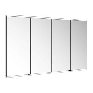 Keuco Royal Modular 2.0 Spiegelschrank 800410171100500 1700 x 900 x 160 mm, 2 Steckdosen, 2 Doppel-USB-Ladestellen, Wandeinbau, 4-türig