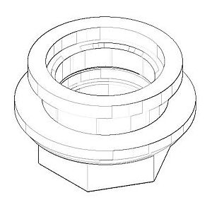 Dornbracht Gegenverschraubung G 3/4 0423100110190 50 x 50 x 10