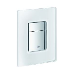 Grohe Skate Cosmopolitan Betätigunsplatte 38845MF0 daVinci weiss Glas, senkrechte/waagerechte Montage