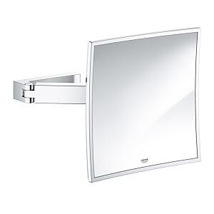 Grohe Selection Cube Kosmetikspiegel 40808000 chrom, für Wandmontage