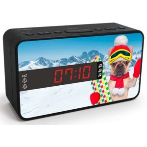 Bigben - Dual Alarm Clock R16 - Seasons Funny [incl. 3 front panels]