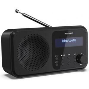 Sharp DR-P420 - Tokyo - Radio mit DAB+, DAB und FM mit RDS - Schwarz