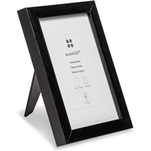 Manor - Holz-Bilderrahmen, 10 X 15 Cm, Black