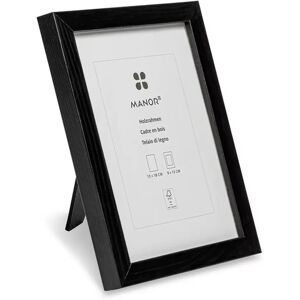 Manor - Holz-Bilderrahmen, 13 X 18 Cm, Black