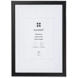 Manor - Holz-Bilderrahmen, 21x29.7cm, Black
