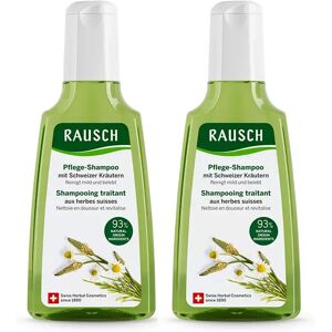 Rausch - Schweizer Kräuter Pflege-Shampoo Duo, Duo Shampoo Schweizerkräuter, Set
