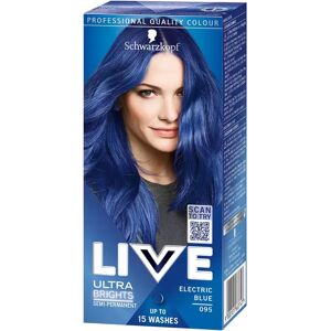 Live - Ultra Brights Semi-Permanente Coloration, Electric Blue