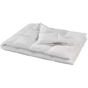 Billerbeck Edition - Leichtes Ganzjahres-Daunenduvet, 160x210cm, Weiss