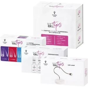 Victoria Vynn - Soft Gel Tips Short Round Kit, Set