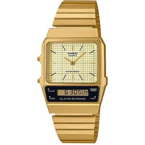 Casio - Multifunktionsuhr, Vintage Edgy, 40mm, Gold