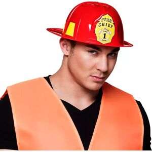 Boland - Helm Fire Chief, Kostüm Für Erwachsene, One Size, Multicolor