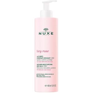 Nuxe - Very Rose Beruhigende, Feuchtigkeitsspendende Körpermilch 24 H, 400 Ml
