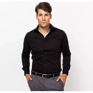 Kauf - Hemd, Modern Fit, Langarm, Für Herren, Black, Größe 40