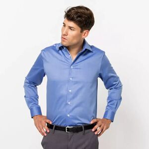 Kauf - Hemd, Modern Fit, Langarm, Für Herren, Blau, Größe 41
