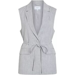 Vila - Gilet, Für Damen, Hellgrau, Größe 38