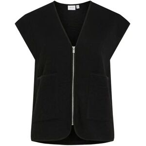 Vila - Gilet, Für Damen, Black, Größe S