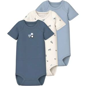 Name It - Body, 3er-Pack, 74, Beige