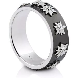 Swiss Edelweiss - Ring, 56, Black