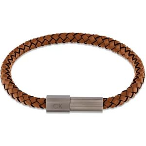 Calvin Klein - Armband, Industrial Facets, 19cm, Braun