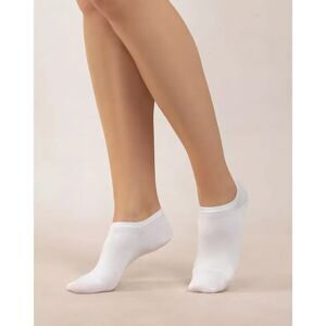 Bleu Foret - Sneaker Socken, Für Damen, Weiss, Größe 39-41