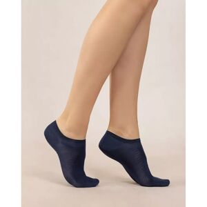 Bleu Foret - Sneaker Socken, Für Damen, Marine, Größe 39-41